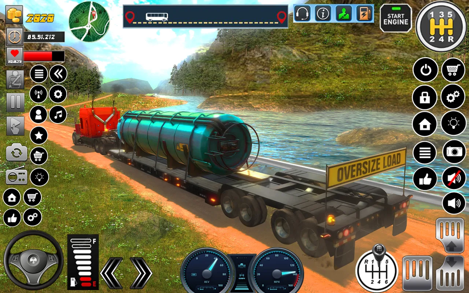 Indian Cargo Truck Games Sim - عکس برنامه موبایلی اندروید