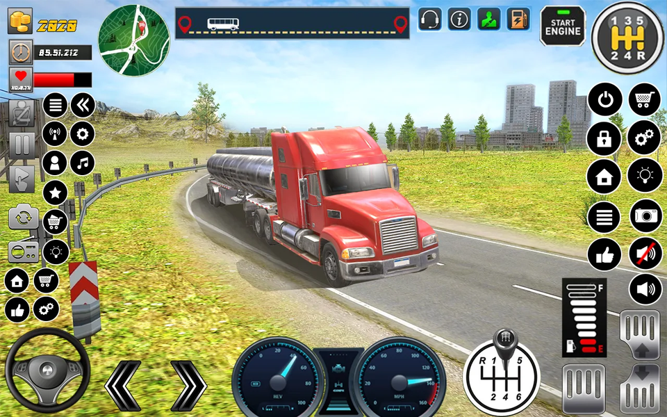 Indian Cargo Truck Games Sim - Image screenshot of android app