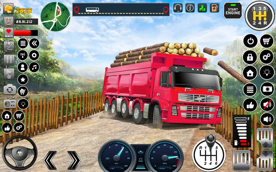 Indian Cargo Truck Games Sim - عکس برنامه موبایلی اندروید