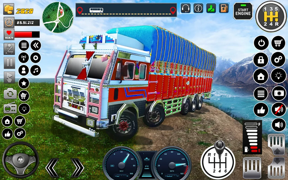 Indian Cargo Truck Games Sim - عکس برنامه موبایلی اندروید