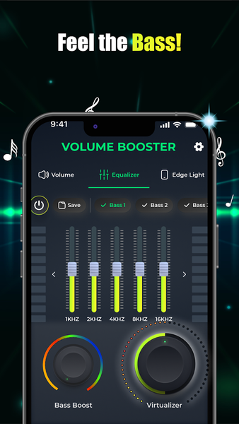 Volume Booster - Music & Sound - عکس برنامه موبایلی اندروید