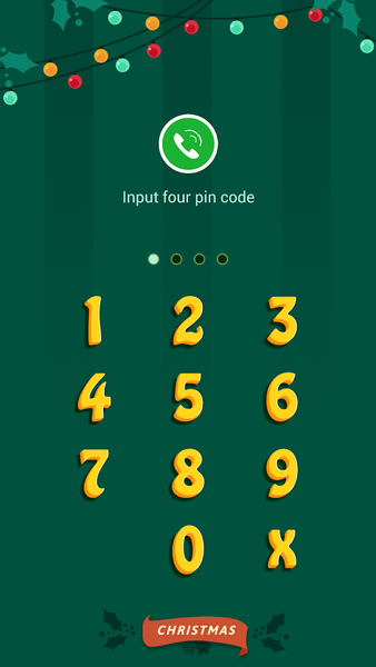 Applock - Christmas Number - Image screenshot of android app
