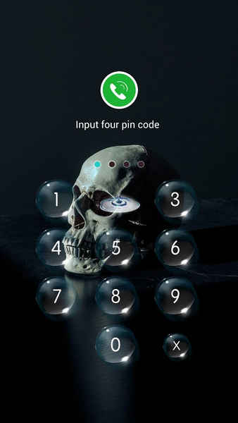 AppLock - Skull - Image screenshot of android app