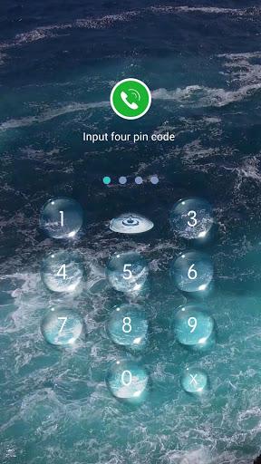 App Lock Live Theme - Wave - Image screenshot of android app