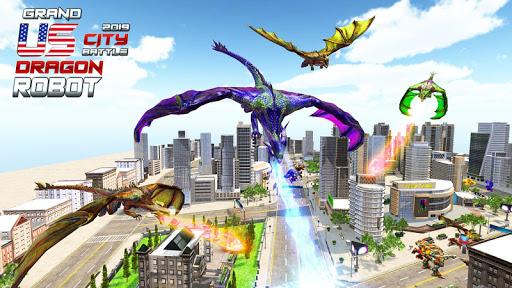 Grand Robot Transform Dragon Warrior - عکس برنامه موبایلی اندروید