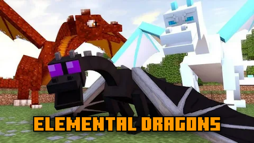 Dragons mods for MCPE - DraMo - عکس برنامه موبایلی اندروید