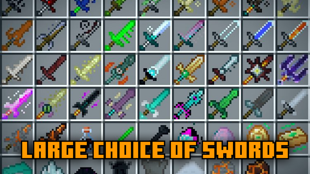 Sword mods for MCPE - Swormo - عکس برنامه موبایلی اندروید