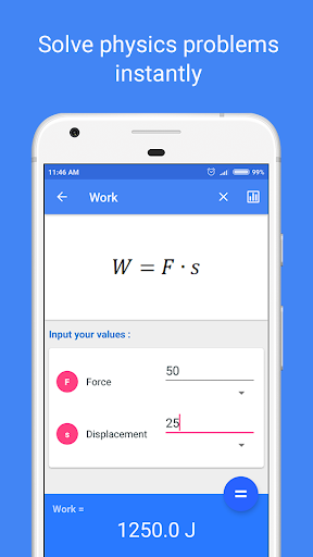 Physics Pro - Notes & Formulas - Image screenshot of android app