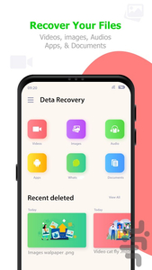 ریکاوری عکس و فیلم - Image screenshot of android app