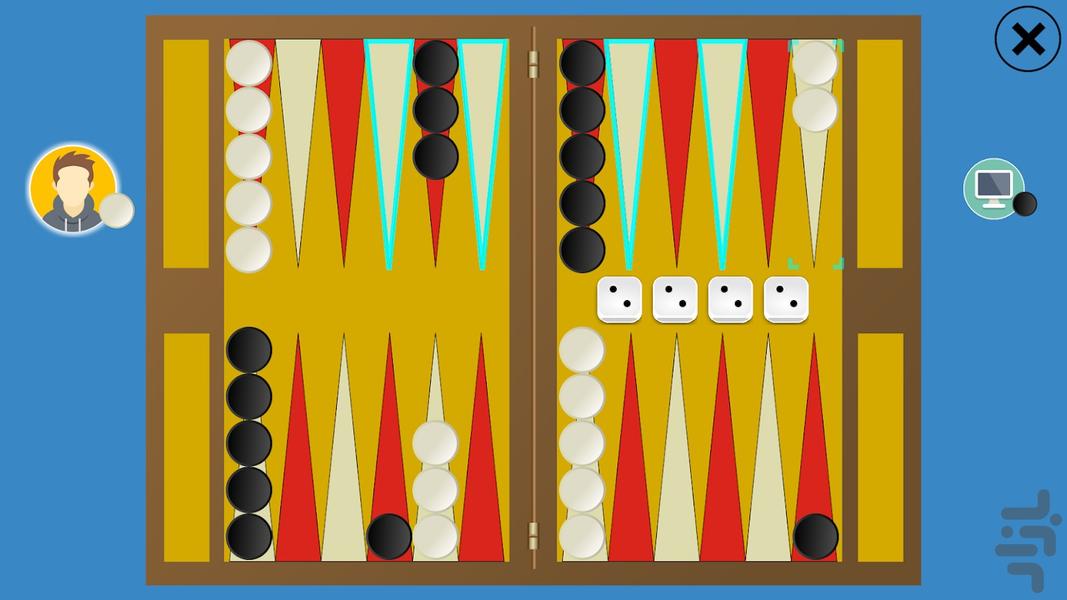 تخته نرد - عکس بازی موبایلی اندروید