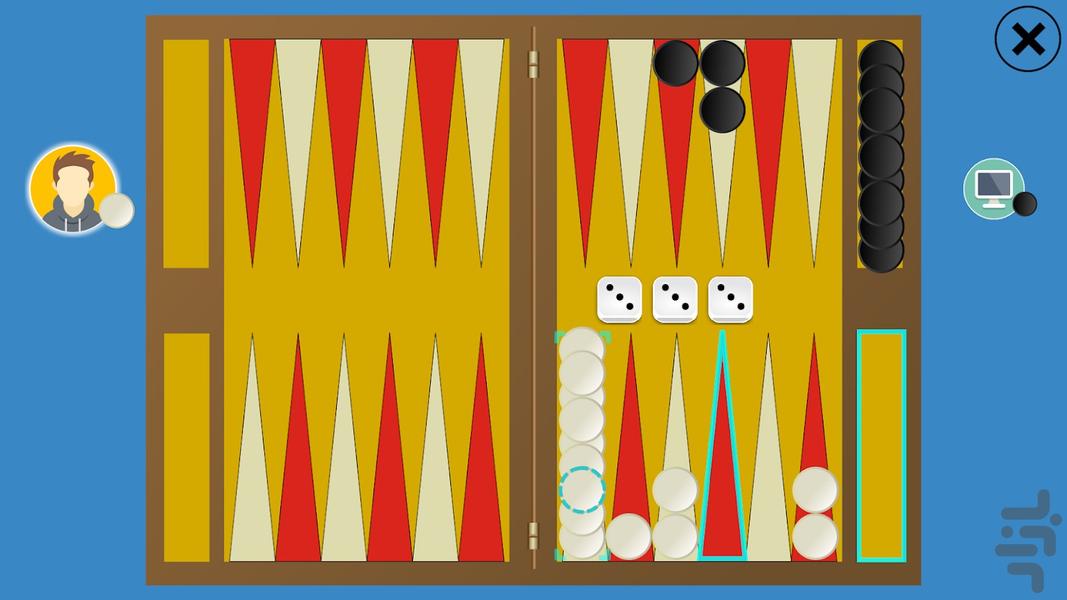 تخته نرد - عکس بازی موبایلی اندروید