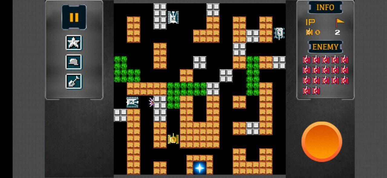 تانک بازی - Gameplay image of android game