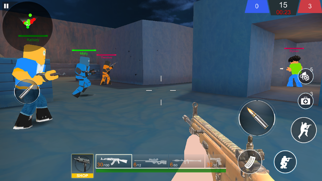 Alphabet Critical Gun Strike - Image screenshot of android app