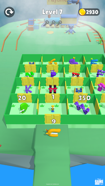 Alphabet Battle: Room Maze - عکس برنامه موبایلی اندروید