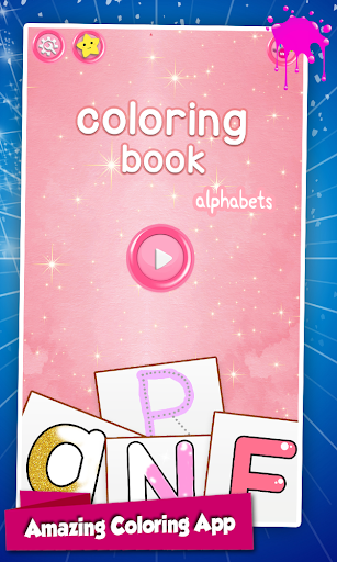 Alphabets Coloring book - عکس برنامه موبایلی اندروید