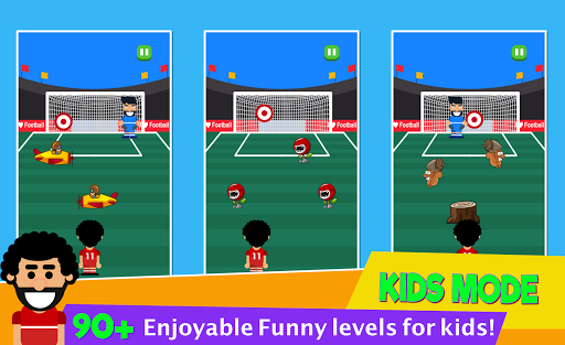 Flick to Kick : Soccer Game - Gameplay image of android game