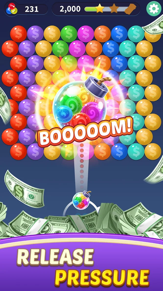 Bubble Shooter: Pop Cash Prize - عکس بازی موبایلی اندروید