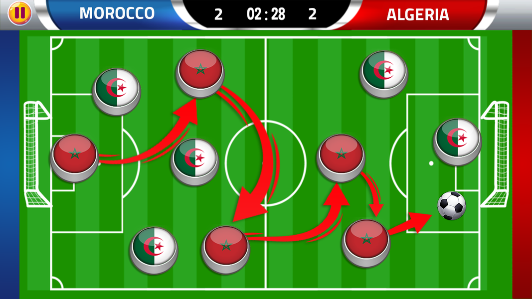 African Football leagues - Gameplay image of android game