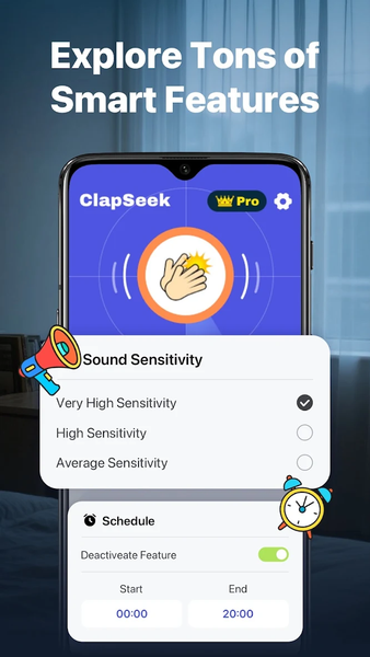 Clap to Find Phone: ClapSeek - عکس برنامه موبایلی اندروید
