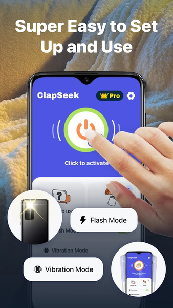 Clap to Find Phone: ClapSeek - عکس برنامه موبایلی اندروید