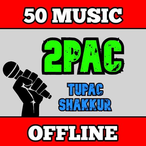 2PAC (OFFLINE - 50 MUSIC ) - Image screenshot of android app