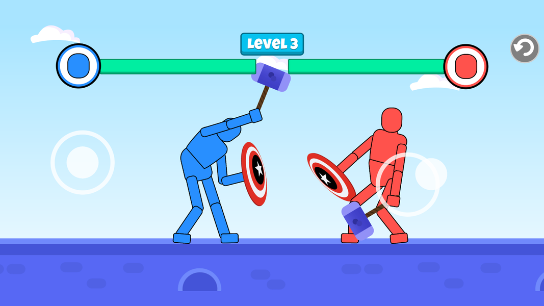 Brutal Fighters - Gameplay image of android game