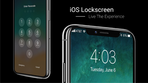 OS 11 Lockscreen - Image screenshot of android app
