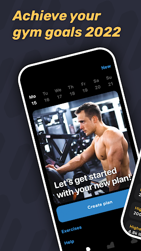 Alpha Progression Gym Tracker - Image screenshot of android app