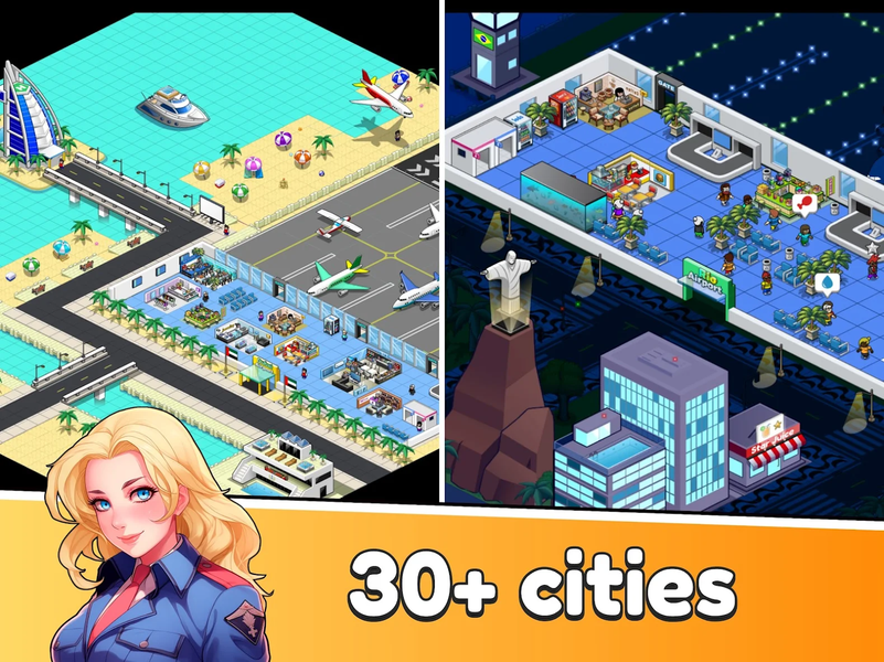 Air Life: Aviation Tycoon - عکس بازی موبایلی اندروید