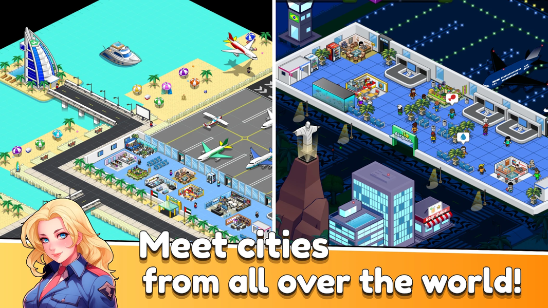 Air Life: Aviation Tycoon - عکس بازی موبایلی اندروید