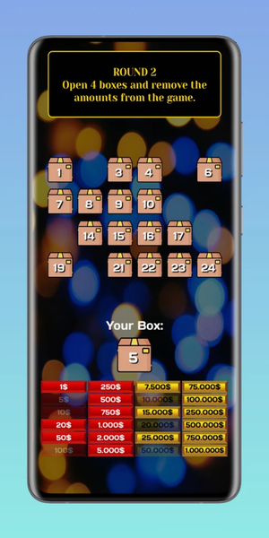 Deal or No Deal - Gameplay image of android game