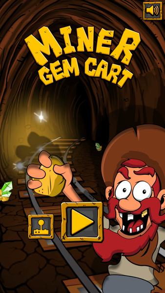 Miner Gem Cart-Sliding unblock - Image screenshot of android app