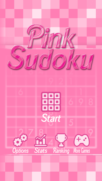 Pink Sudoku - Gameplay image of android game