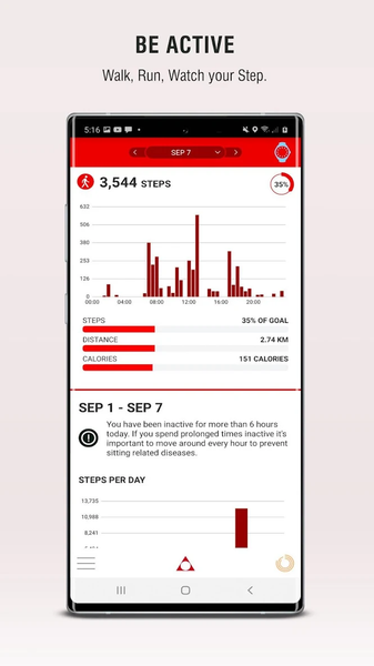 Alpina Smartwatch - عکس برنامه موبایلی اندروید