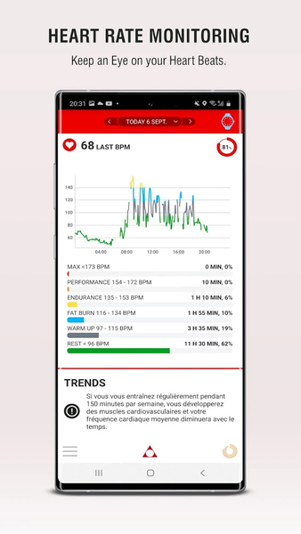 Alpina Smartwatch - عکس برنامه موبایلی اندروید