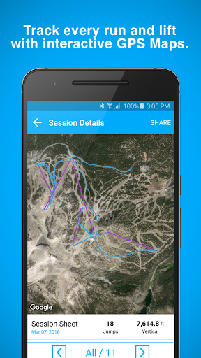 Trace Snow - Image screenshot of android app
