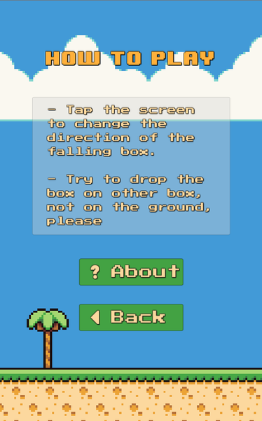 Boxes Drop - Tower block - Gameplay image of android game