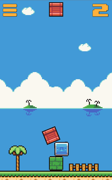 Boxes Drop - Tower block - Gameplay image of android game