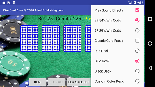 Poker 5 Card Draw - 5cd - Apps on Google Play