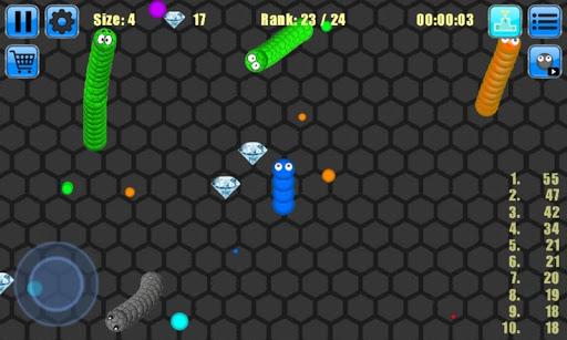 Snake - Gameplay image of android game