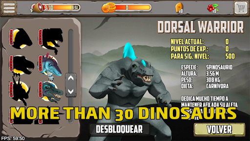 Dinosaurs fighters ۲۰۲۱ - Free fighting games - عکس بازی موبایلی اندروید