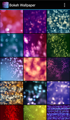 Bokeh Wallpaper - Image screenshot of android app