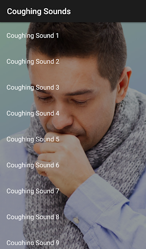 Coughing Sounds - Image screenshot of android app