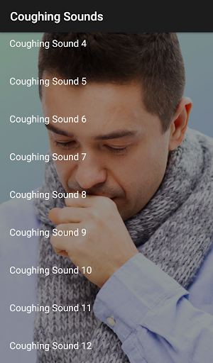 Coughing Sounds - Image screenshot of android app