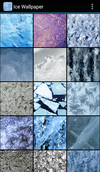 Ice Wallpaper - Image screenshot of android app