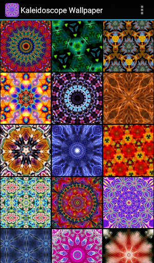 Kaleidoscope Wallpaper - Image screenshot of android app