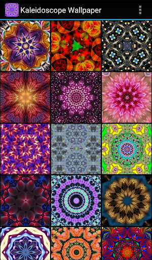 Kaleidoscope Wallpaper - Image screenshot of android app