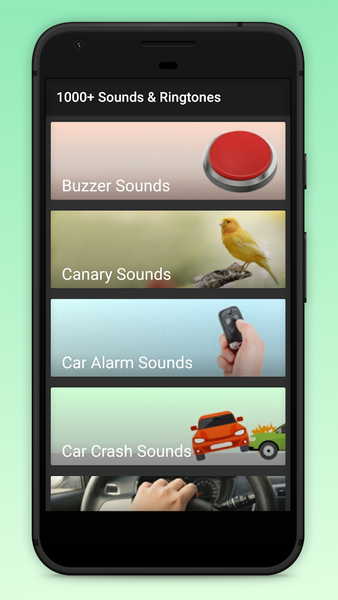 1000+ Sounds & Ringtones - Image screenshot of android app