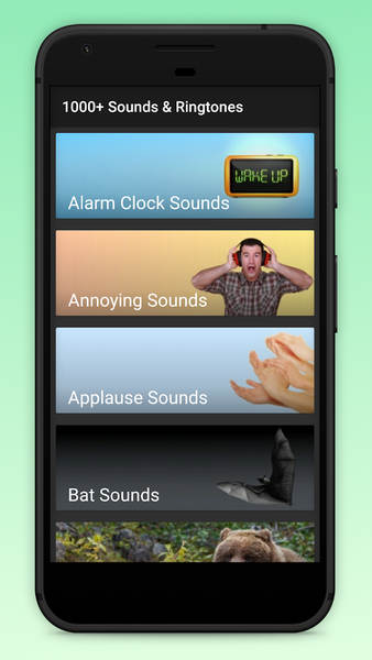 1000+ Sounds & Ringtones - Image screenshot of android app