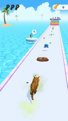 Cats run 3D - Image screenshot of android app